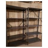 We have 12 metal shelving units  asking $18.00 each