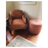Very Cool Designer Rust Chair. Asking $250.00