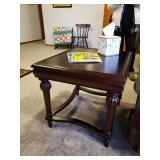 Dark Stained End Table  $60.00