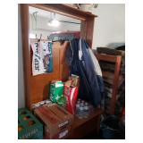 Jhall Tree seat opens, 37 1/2"L, 18"D,  72"T, $90.00