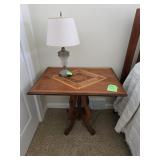 Antique Art Deco Table with Art Deco center , cont_