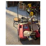 Electric snow thrower