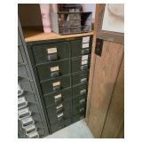Vintage File Cabinet ,28"D, 21"L, 39"T $90.00