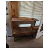 Barn wood benches pair priced seperately