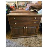 Wood side cabinet 