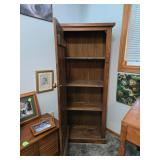 Inside of wood pantry cont