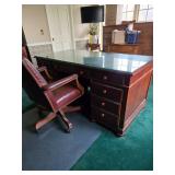 Ethan Allen Leather Office chair $150.00