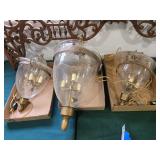 Vintage Brass wall sconces