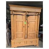 Antique Wardrobe  fits together like a puzzle , 60"L, 80"T, 26 "W, $500.00