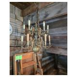 Double Chandeler solid Brass