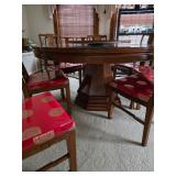 Beautiful cherished Unity Table and chairs