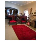 Quality Red Area Rug
