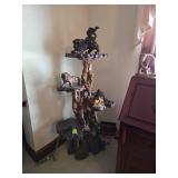 Statement Maker Stand carved out of drift wood. Very Unique