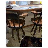 Solid wood Bar stools $50.00 each