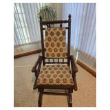 Antique Wood Rocker -$80.00