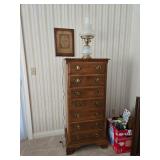Ethan Allen Tall Chest 23"W, 17"D 51 1/2"T -$150.00