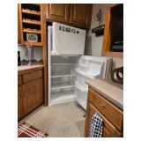 Frigidaire Frigarator 66"T, 30"W, 32" D , 18.2 Cubic Feet  - $350.00