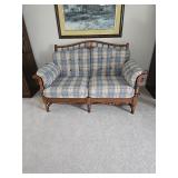 Ethan Allen Solid Maple Spindle Love Seat _ $375.00