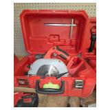 Milwaukee 6 1/2 Magnesium blade with case $100.00