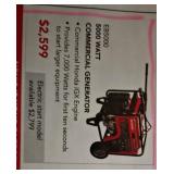 5000 Watt Never used Generator