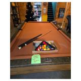 Brunswick Pool Table with sticks and Balls- Slate Top, $1,500.00