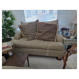 Bernhardt Love Seat with 2 pillows 61L, 44D,39T, - $225.00