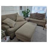 Matching Love Seat $225.00, Matching Ottoman 48L, 26W, 18T, - $100.00