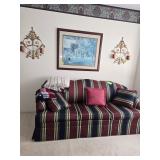 Striped Sleeper Sofa