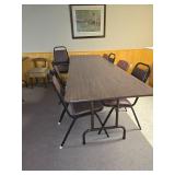 Banquet Table and chairs