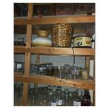Lots of canning Jars