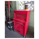 Metal Tool Box on wheels