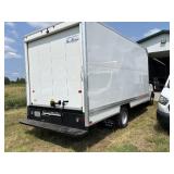 2018 GMC 3500 Savana Box Truck with a custom Bay Bridge Box with ramp