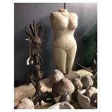 Marble Torso Statue