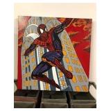 Stan Lee Signed Oil On Canvas