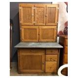 Oak Hoosier Cabinet