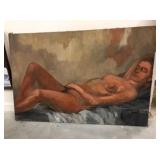 Large Nude Oil on Canvas
