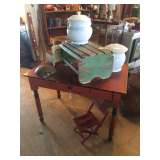 Green Foot Stool Sold