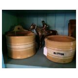 34-Horse/Rider & Butter Sold