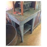 138-Blue Table Sold