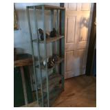 Slat Side 5 Tier Shelf Unit 11.5"w x 69" h x 2