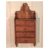 Hanging Spice Cabinet 4"d x 16.5"h x 7.5"w