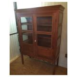 Glassed Pie Safe 12 Panel 19.5"w x 72"h x 50"l