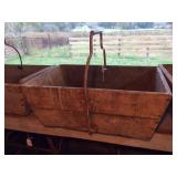 Amish Gathering Bucket 8"w x 6"h x 22"l