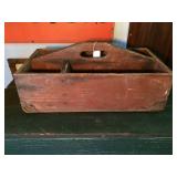 Red Carpenters Tote 18"l