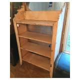 Salmon Paint 4 Tiered Shelp 12"w x 5