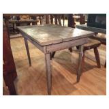 Primitive Grey Table 21"w x 24"h x 34"l