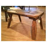 Amish Meat Grinding Bench 14"w x 16"h x 29"l