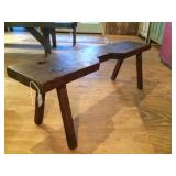 Amish meat Grinding Bench 8.5"w x 14.5"h x 42"l