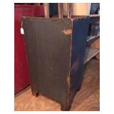 Blue Open Top Storage 14.5"w x 30"h x 16"l