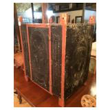 Hanging/Tabletop Pie Safe-4 Sided Punched Tin 
